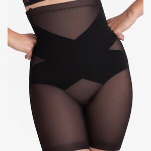 Honeylove Shapewear Superpower Short High Compression Waist & Thigh Shaper XL
